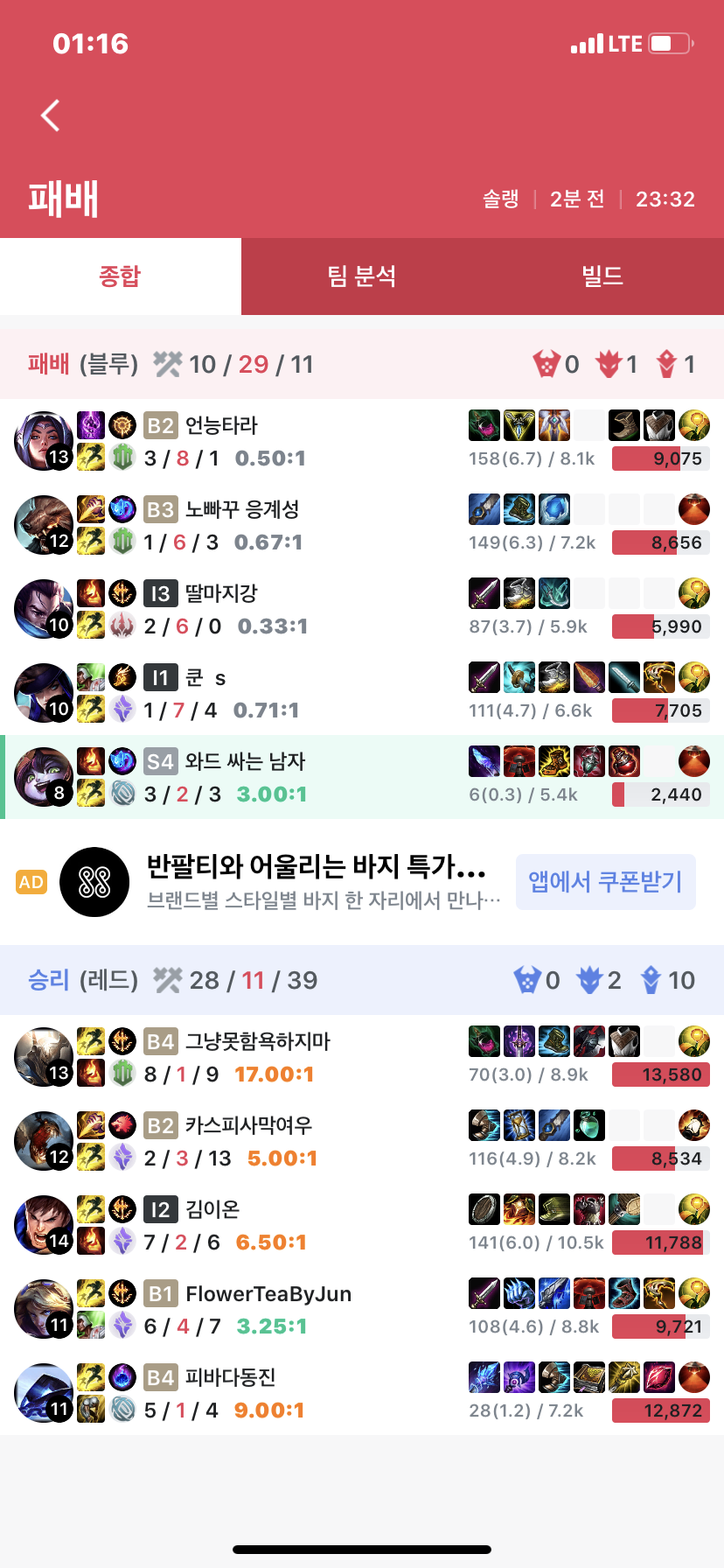 나 왜 이런애들 만나짐?? | LoL 인벤