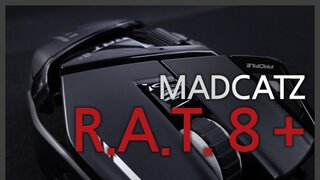 커스터마이징이 가능한 프리미엄 게이밍 마우스! 매드캣츠 MadCatz R.A.T 8+ 리뷰!