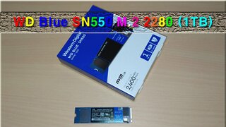 WD 블루 SN550 NVMe SSD 사용기 (Western Digital WD Blue SN550 M.2 2280 (1TB))