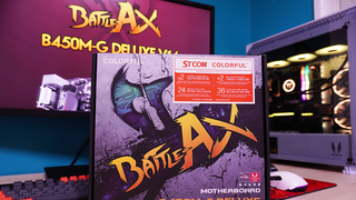 ﻿COLORFUL BATTLE-AX B450M-G DELUXE V14 STCOM, AMD 메인보드