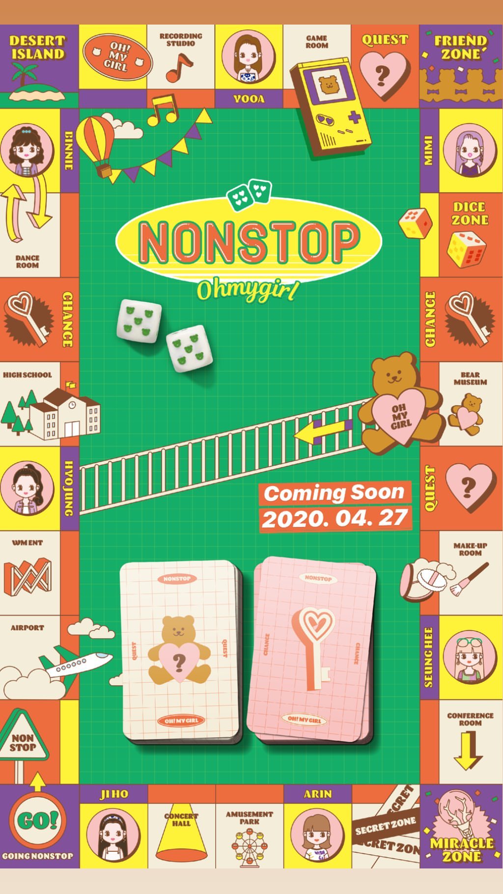 웹진 인벤 : 오마이걸 NONSTOP Game Scheduler+Player1 teaser(효정) - 오픈이슈갤러리 오마이걸 NONSTOP Game Scheduler+Player1... 