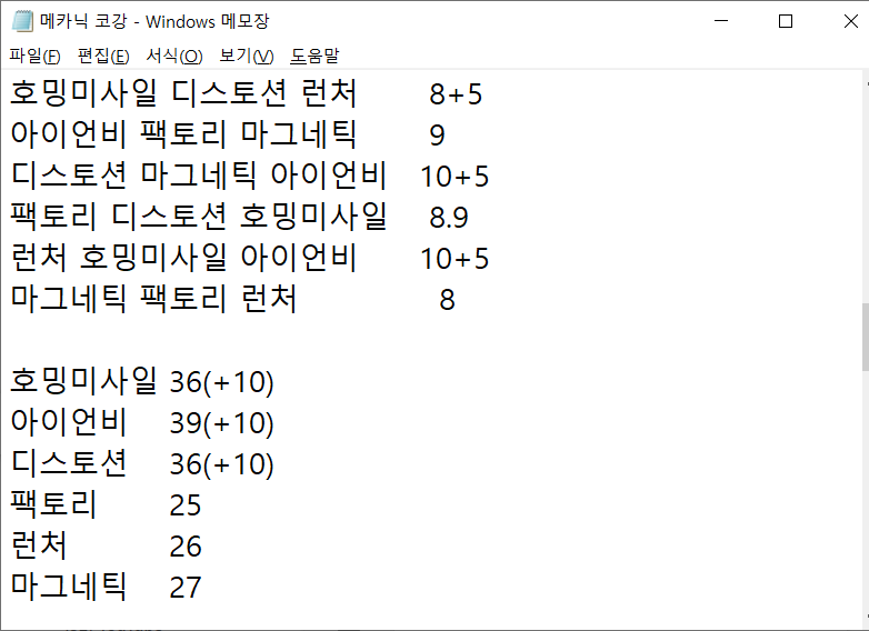 카벨캐 메카닉 5스킬강화 Vs 6스킬강화 그리고 5차 채용우선순위 | 메이플 인벤