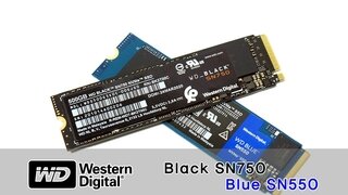 파란 SSD 줄까? 검은 SSD 줄까? WD SN550 & SN750 비교