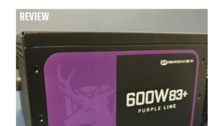 제이씨현 TUNDRA Purple Line 600W 83+ 파워서플라이 리뷰