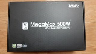 가성비 파워를 찾는다면 잘만 MegaMax 500W 80PLUS STANDARD