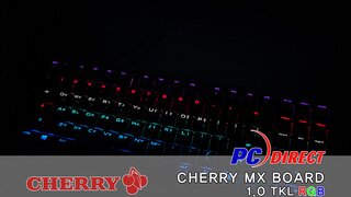 화려한 컴백 두번째! Cherry MX Board 1.0 TKL RGB