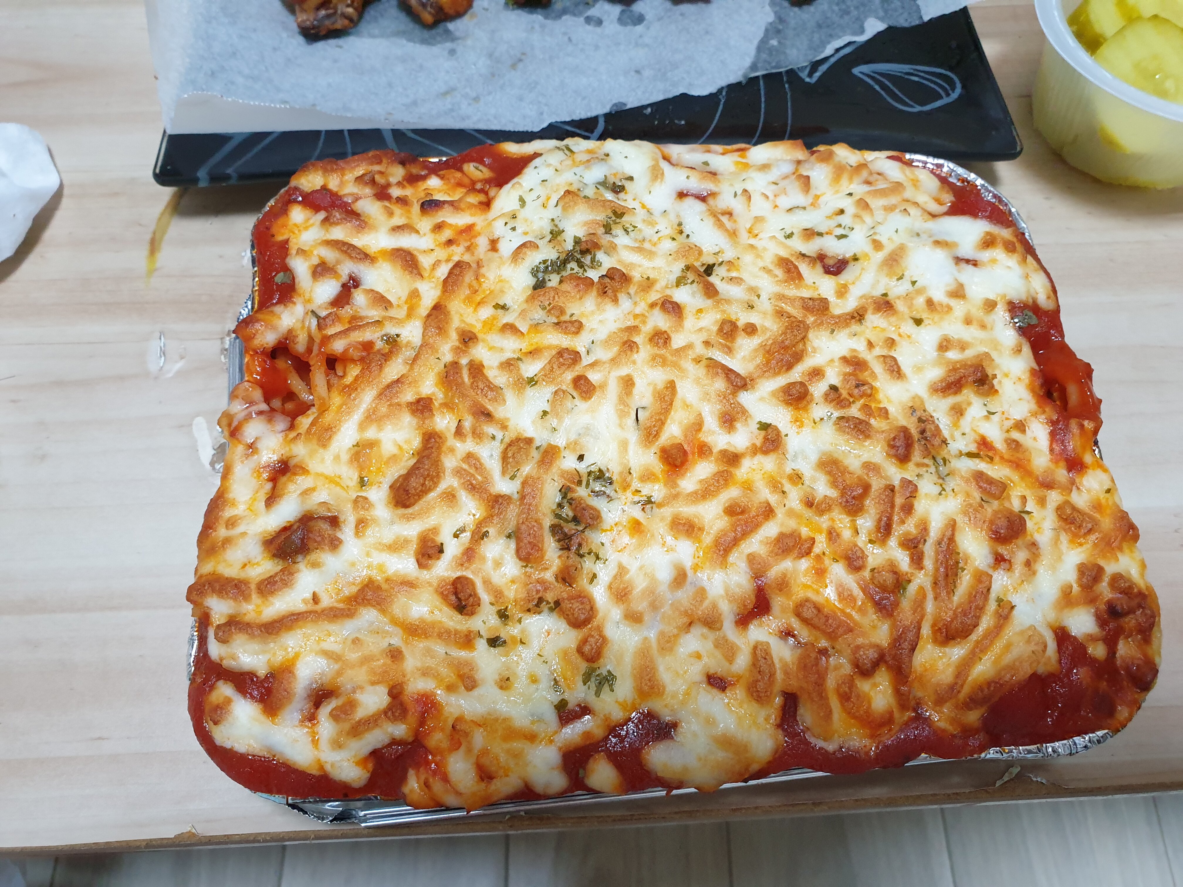 오버워치 인벤 : 직접만든 치즈오븐스파게티,버팔로윙 - 오버워치 인벤 자유게시판