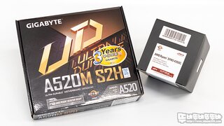 AMD 라이젠 3 PRO 4350G CPU & GIGABYTE A520M S2H 메인보드
