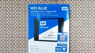 가성비 SSD추천, Western Digital WD Blue 3D SSD 500GB 사용기