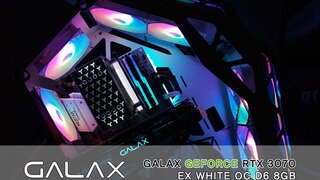 화이트 감성 충만. 갤럭시 GALAX RTX 3070 EX WHITE OC 리뷰