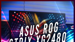 ASUS ROG STRIX XG248Q 게이밍모니터 리뷰