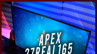 APEX 27REAL165 게이밍모니터 리뷰