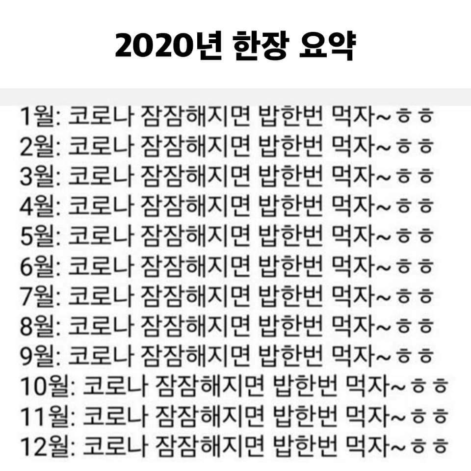 피파 온라인4 인벤 : 2020년 한장요약.jpg - 피파 온라인4 인벤 자유게시판