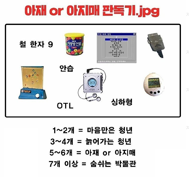 아재 or 아지매 판독기 - 오픈이슈갤러리 - 인벤 아재 or 아지매 판독기 - 오픈이슈갤러리