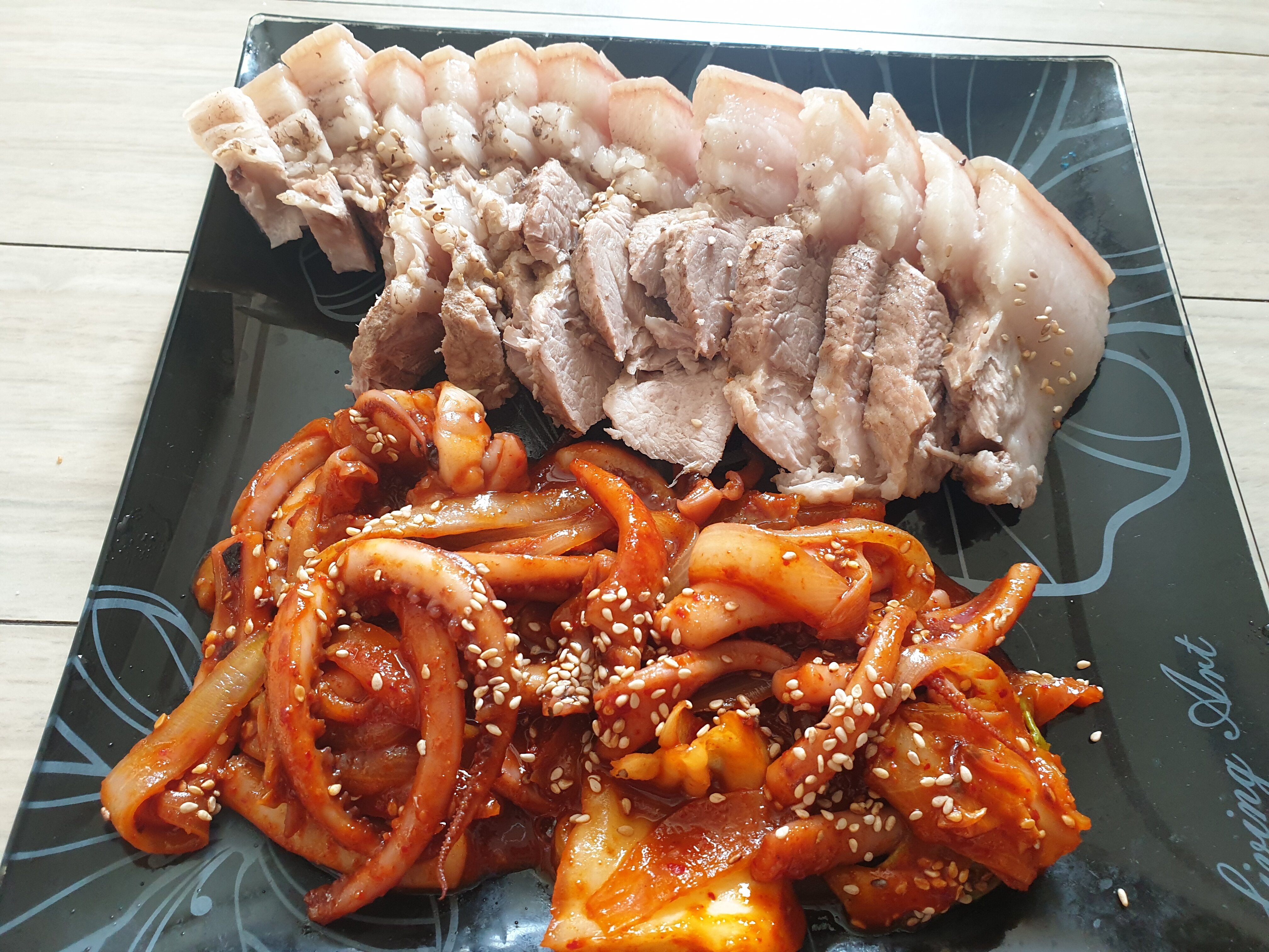 오버워치 인벤 : 점심에먹은 낙지볶음+보쌈이맛있어서 따라만들어봄 - 오버워치 인벤 자유게시판