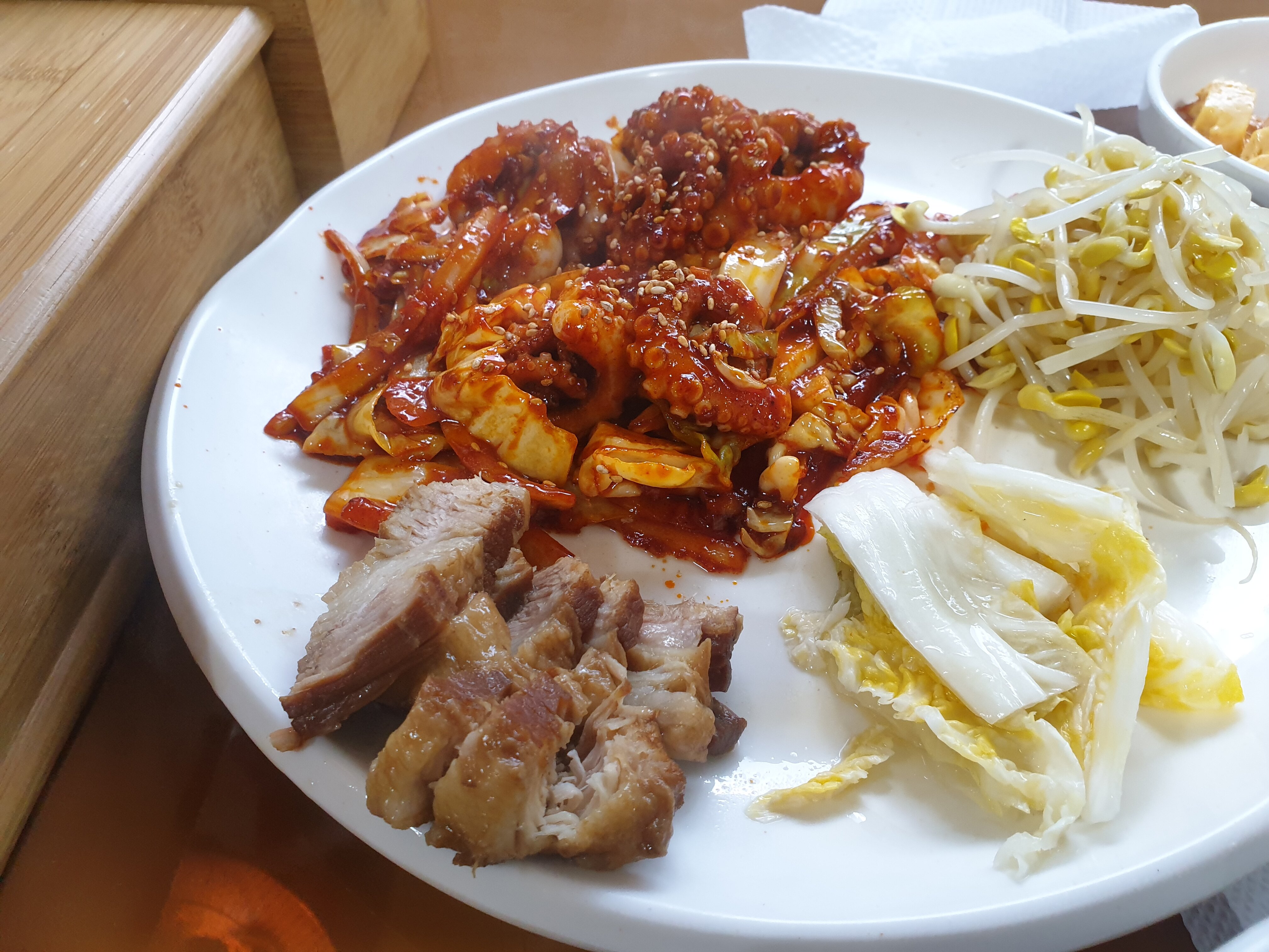 오버워치 인벤 : 점심에먹은 낙지볶음+보쌈이맛있어서 따라만들어봄 - 오버워치 인벤 자유게시판