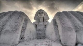 112년만에 눈내린 이집트