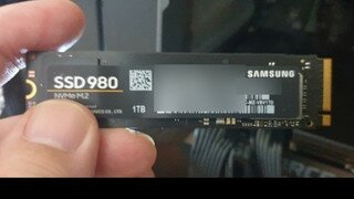 신모델 삼성 SSD 1TB 980 M.2 NVMe 사양 그리고 후기!