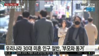 30대 절반은 캥거루족.