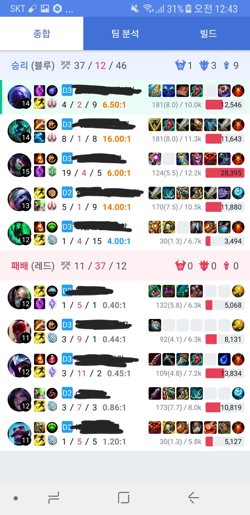 리그오브레전드 인벤 : 하늘아래 5개의태양은없다 - LoL 탑 게시판