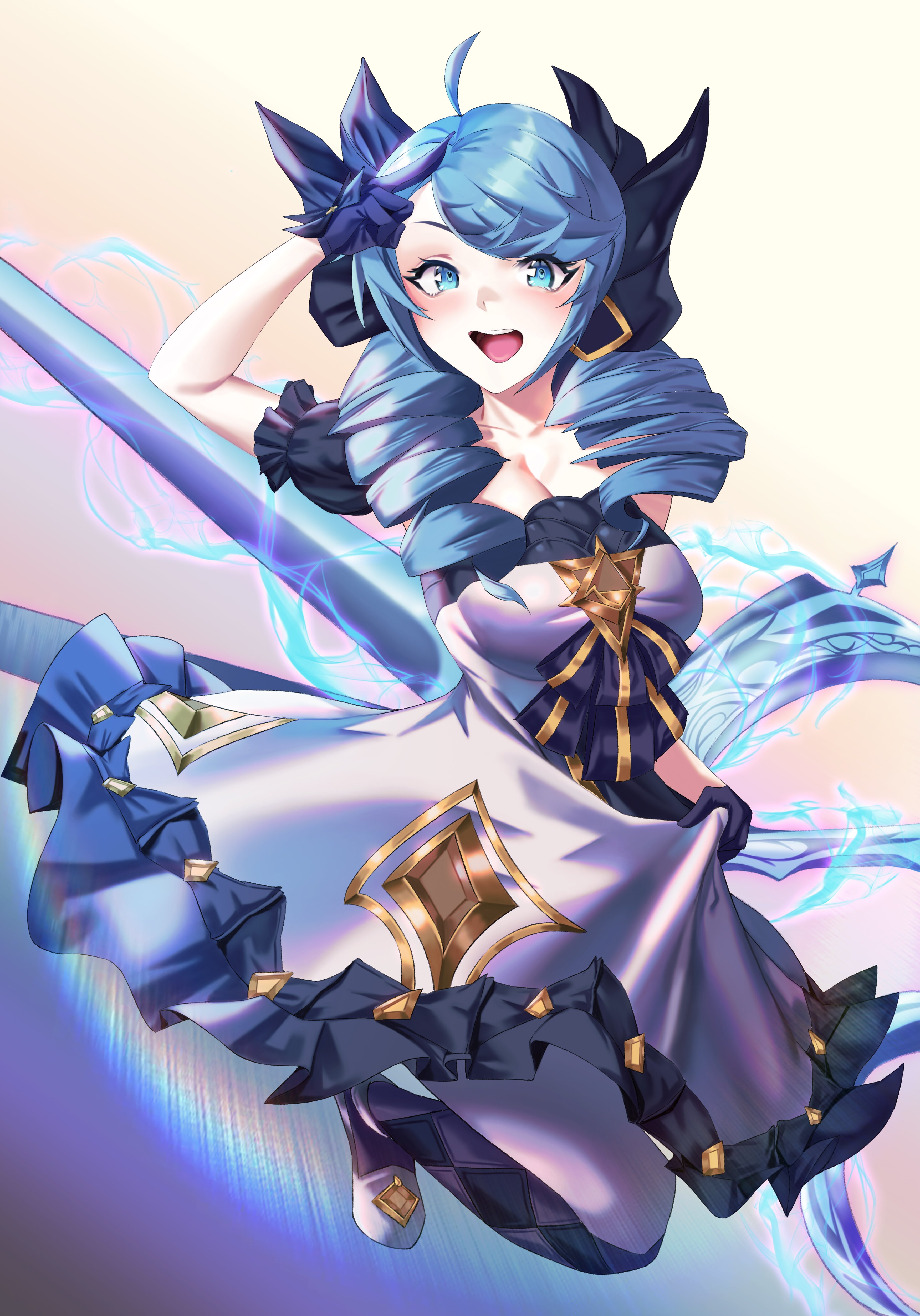 League Of Legend Doujin 리그오브레전드 인벤 : gwen 그웬 펜아트에요~ - LoL 팬아트/카툰 게시판