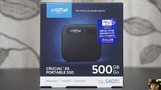 마이크론 크루셜 X6 500GB 아스크텍 리뷰