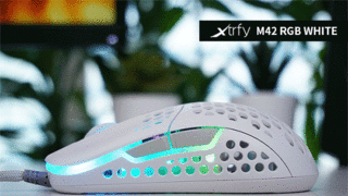 ﻿엑스트리파이 Xtrfy M42 RGB 초경량 게이밍 마우스 세트