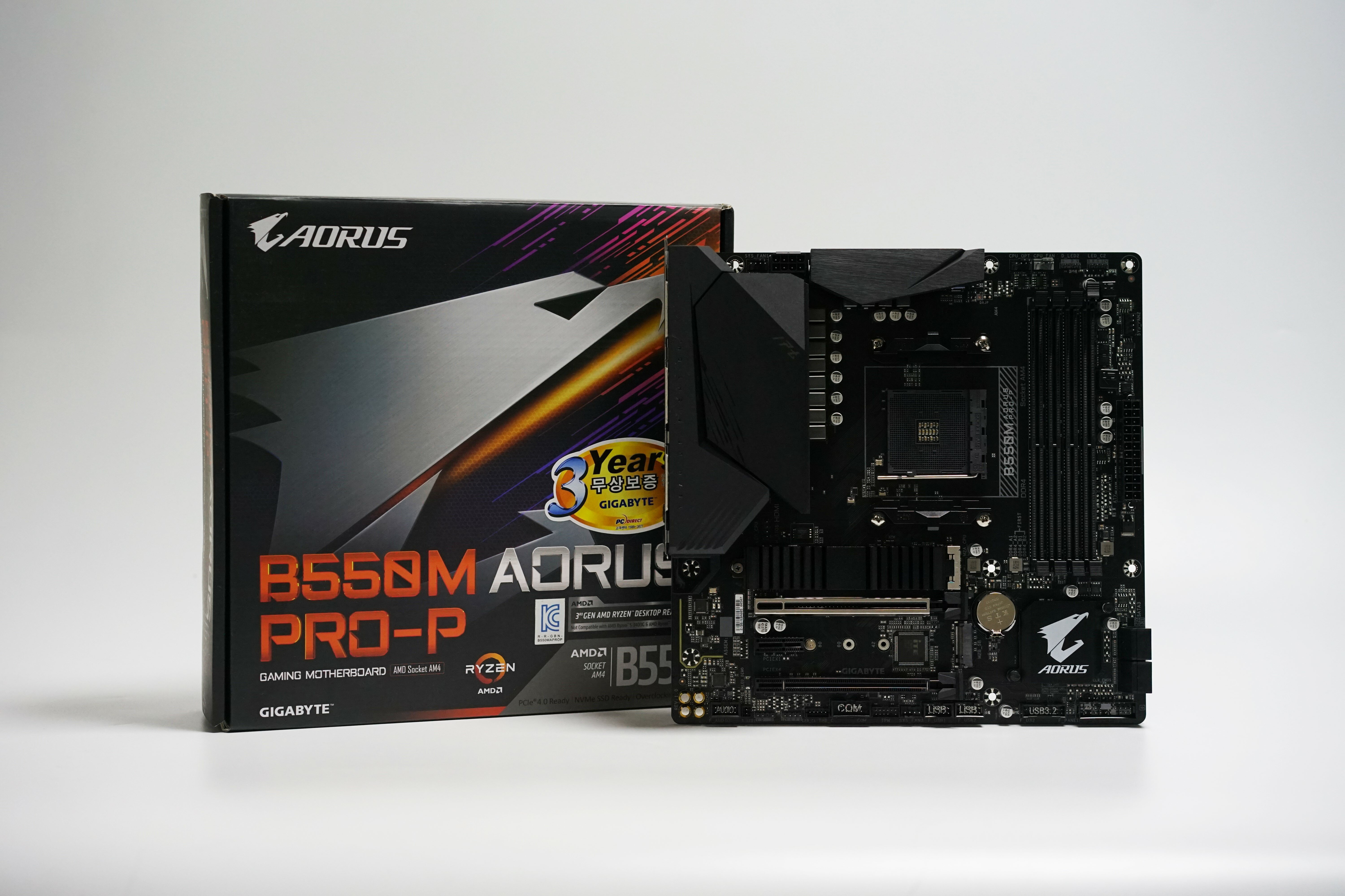 Gigabyte b550m aorus pro p обзор