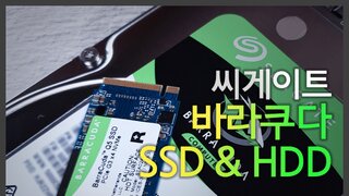 씨게이트 SSD, HDD 바라쿠다 Q5와 BarraCuda 5400/256M 사용기