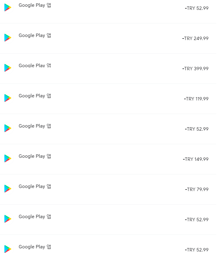 대략 1년 간의 터키 우회 구매 기록 | 하스스톤 인벤 대략 1년 간의 터키 우회 구매 기록 | 하스스톤 인벤