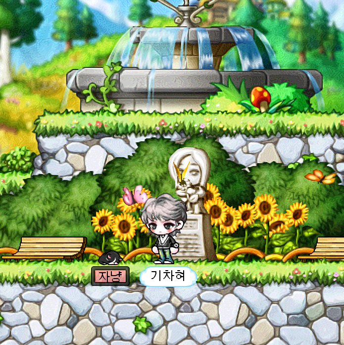 메이플스토리 인벤 : 버터헤어 한 집사 - 메이플스토리 인벤 코디/득템/스크린샷 게시판 버터헤어 한 집사