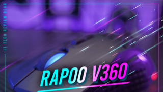 RAPOO V360 타공 더하기 무게추 커버 2만원대 게이밍마우스