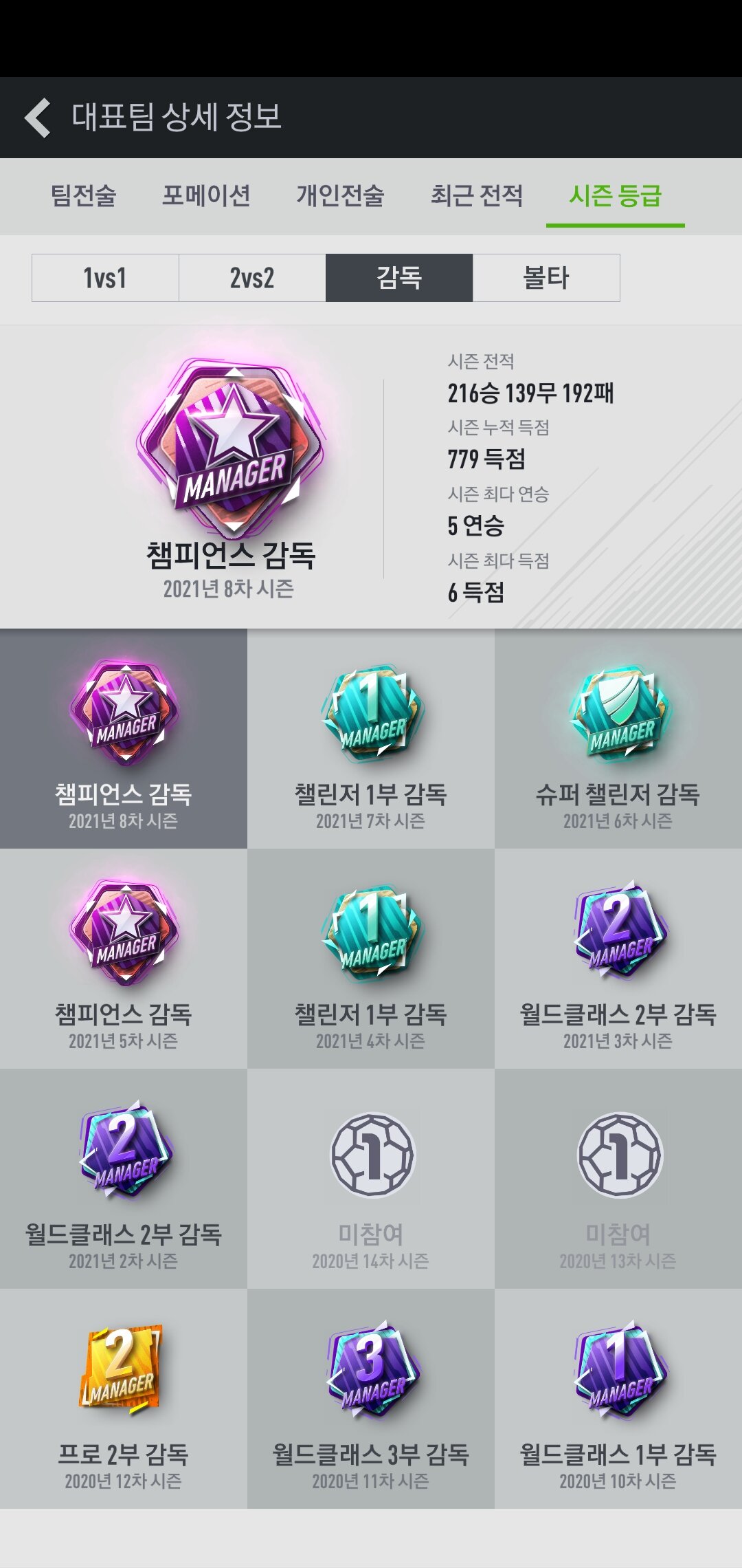 뮌헨 감모 챔스 달성!!! | FCO 인벤