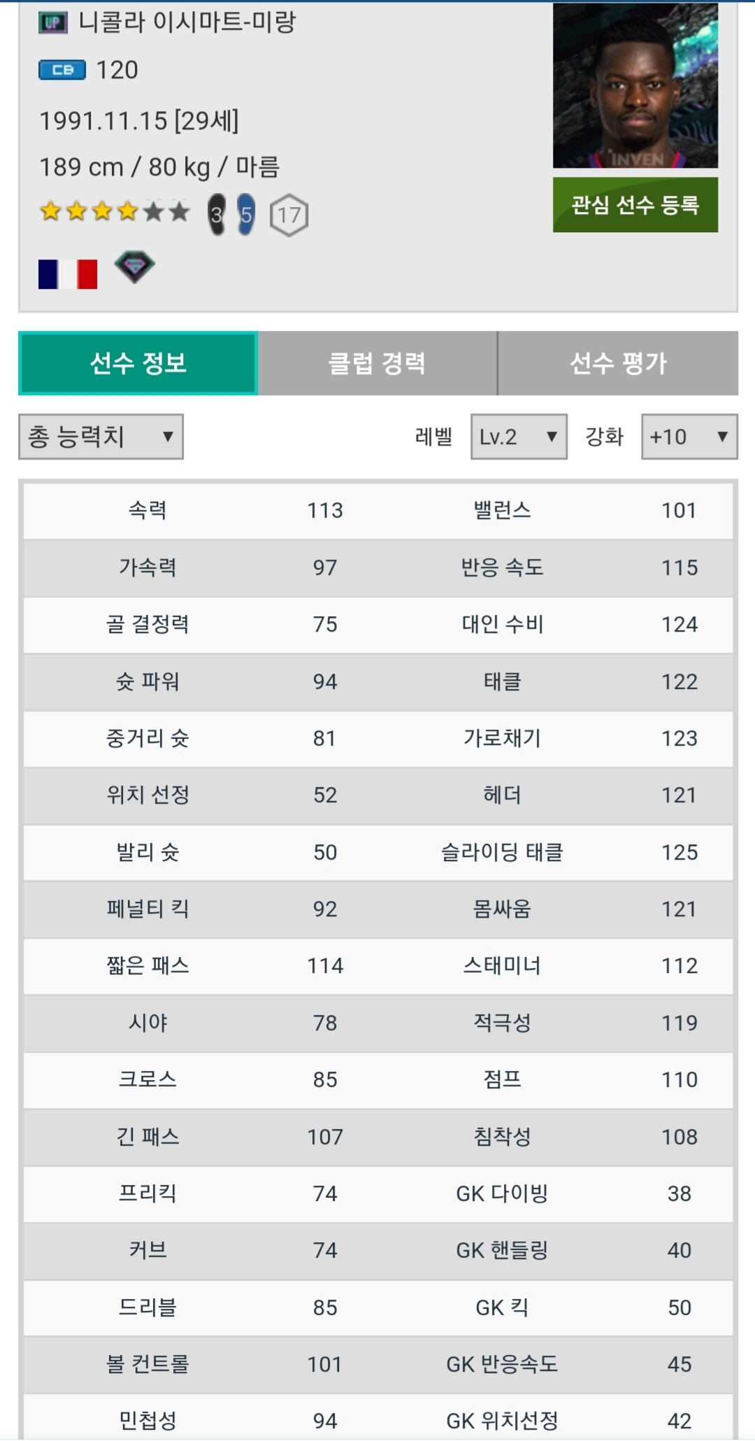 피파 온라인4 인벤 : 이선수 3백sw괜찮을까요 - 피파 온라인4 인벤 자유게시판