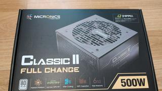 [파워서플라이] 마이크로닉스 Classic II 풀체인지 500W 80PLUS 230V EU 파워