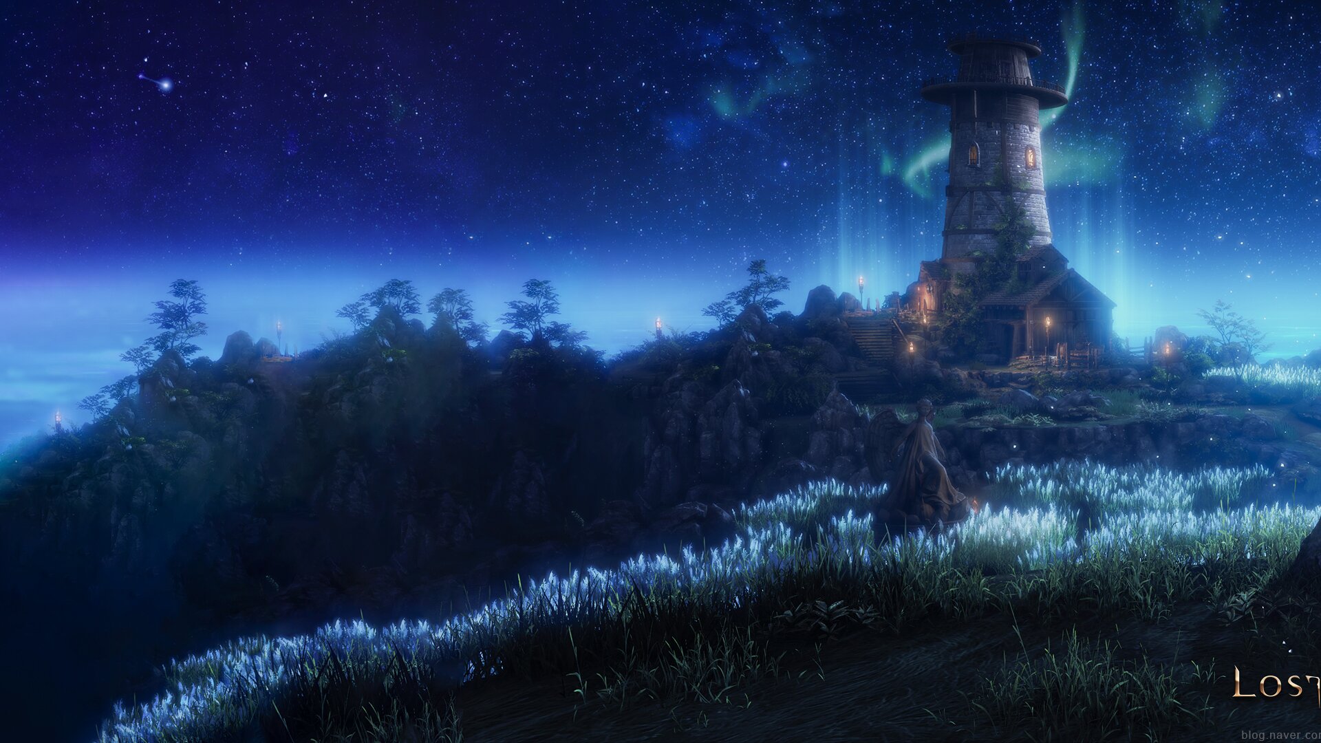 로스트아크 인벤 : 별빛 등대의 섬 벽지 듀얼모니터 배경화면 - 로스트아크 인벤 자유 게시판
