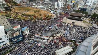 민주노총, 평화시장 있는 동대문에 2만명 집결…충돌 없어(종합)