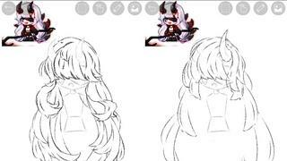 머리카락 잡선 어쩌고 날카로움 어쩌고