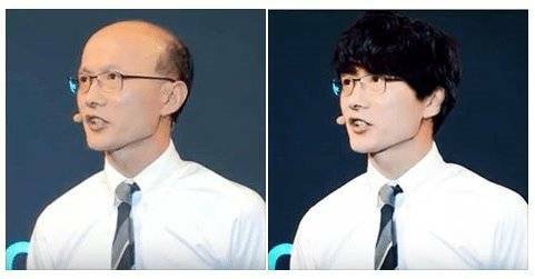 남자는머리빨 이미지