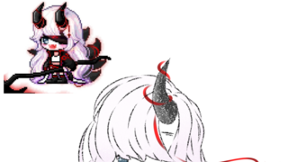 꼬리는 쓰던 브러쉬로 그리니까 별로더라