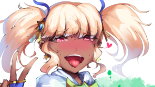 포이즌 브레스를 사용하는 불독