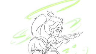 모험가 리워크 기념낙서 - 궁수