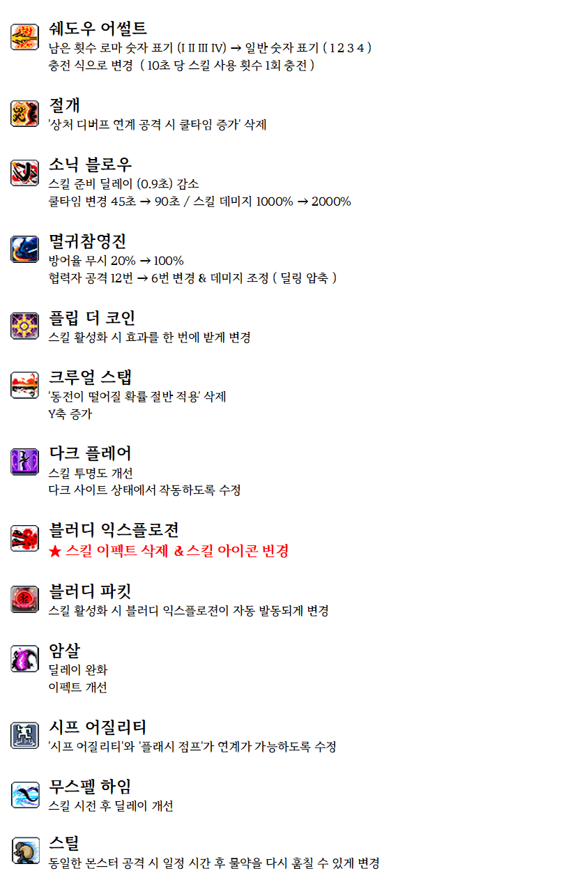 리마스터 개선안.png | 메이플 인벤
