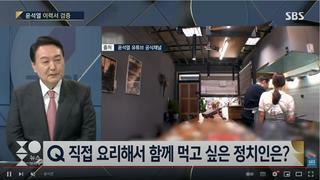 SBS 윤석열 인터뷰 근황
