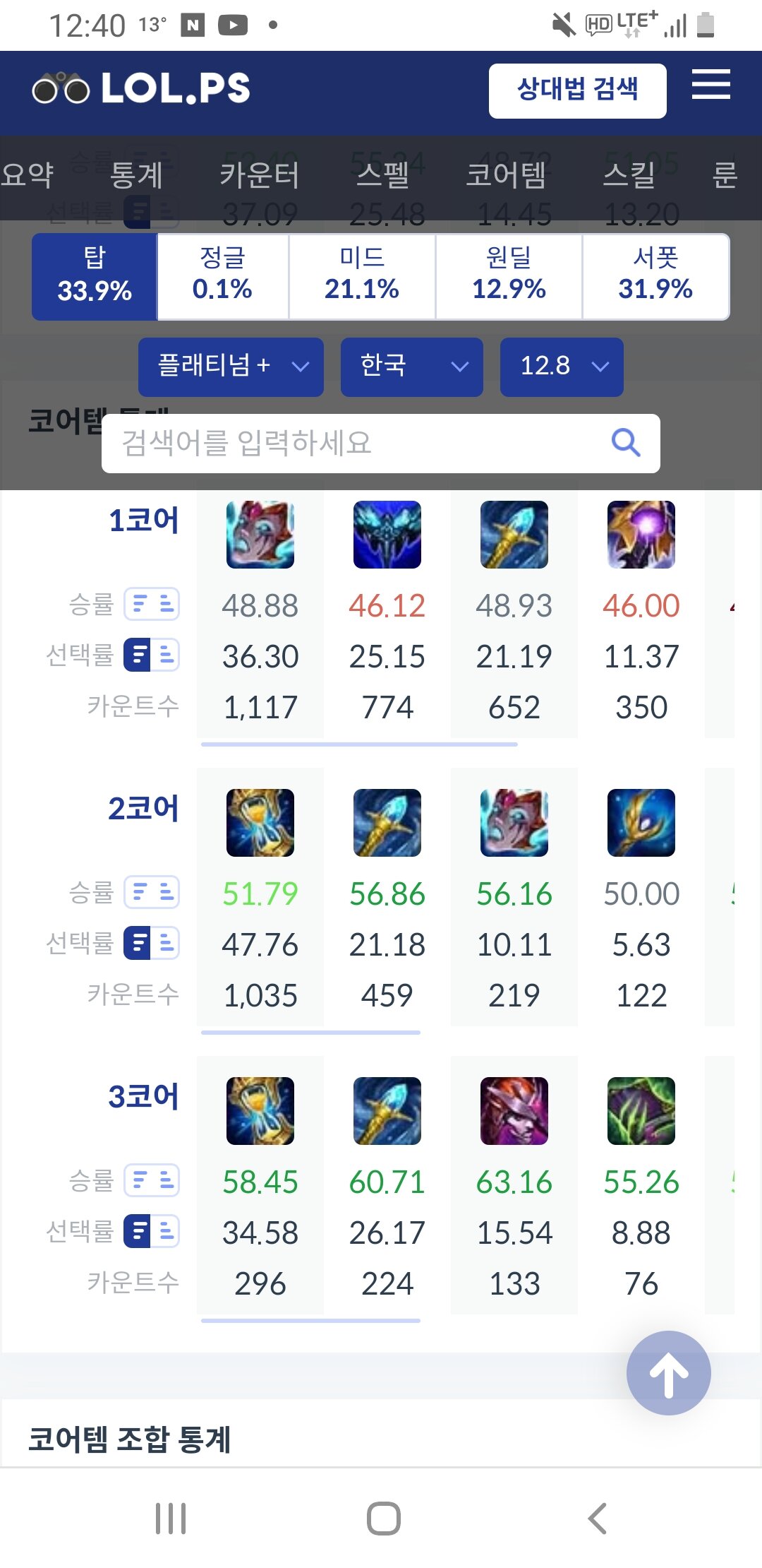 리그오브레전드 인벤 : 스웨인 그냥 1코 리안드리 가야하는건가   LoL 탑 게시판