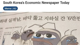 레딧에 전파된 한국신문