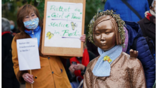 한국 보수단체, 일본의 독일 소녀상 철거 요구에 '든든 지원사격'