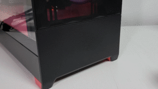 프렁크가 있는 Fractal Design Pop Air RGB Clear 강화유리 Core Magenta 케이스 리뷰 사용기