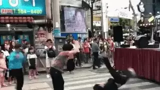 비보이 vs 아줌마 댄스 배틀