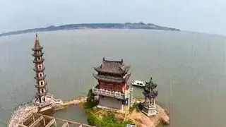 가뭄 온 양쯔강